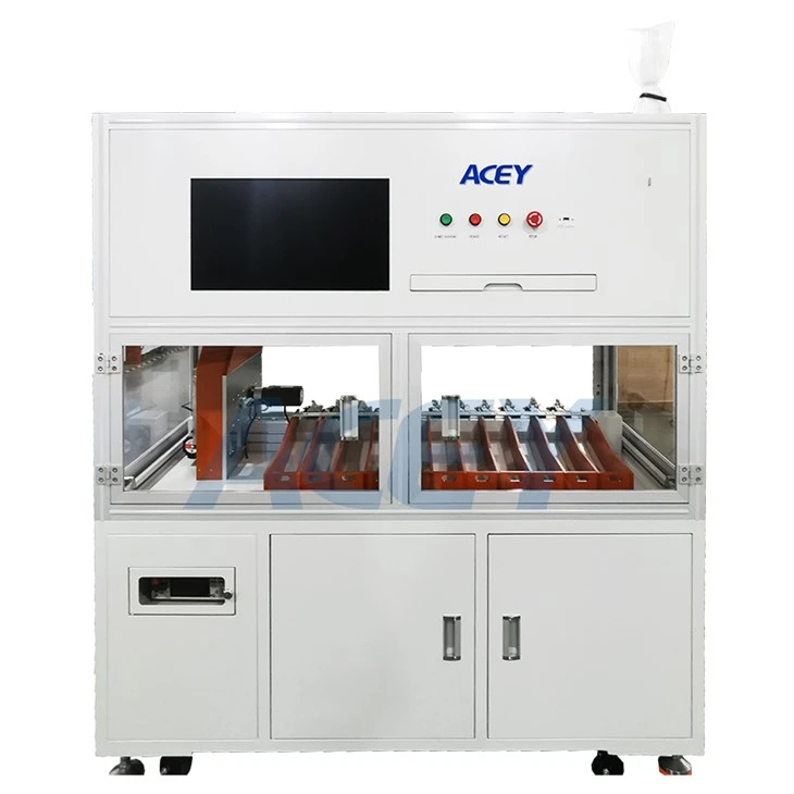 Automatische cilindrische celsorteermachine met 11 kanalen en stofdichte kap-